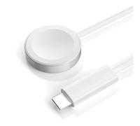 Magnetic Fast Charger for Apple Watch, Smart iWatch Charger, Compatible Apple Watch Chargers for Ultra 2/Ultra/Series 10/9/8/7/6/SE, USB C, Durable & Safe, 2-3 Hour Full Charge, Smart IC, 3FT, White