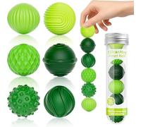 Magnetic Fidget Balls, 6Pcs Silicone Magnetic Balls Fidget Toy, Quiet Office Desk Toys with Textures, Attraction Stress Balls with Silicone Shell, Magnet Fidget Fun Gift