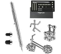 Magnetic Fidget Pen, Decompression Ballpoint Pen with Magnet, Gifts for Men, Stress Relief Gadget Gift, Cool Unique Gadget, Christmas Stocking Stuffer