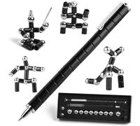Magnetic Fidget Pen - Decompression Multifunction Writing Ballpoint Pen, Fun Stress Relief Toy, Novel Gift for Teenage Kids, Boys, Girls or Friends