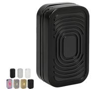 Magnetic Fidget Slider, 3-Layer Push Card Metal Fidget Toys for Adults, Stress & Anxiety Relief, Pocket-Sized EDC Gadget for Focus, ADHD, Gift for Boyfriend Husband Father (Black B)