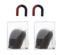 Magnetic Field Iron Shavings Box Physics Teaching Instrument