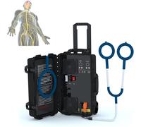 Magnetic Field Therapy Device, Professional Physiotherapy Machine with 2 Handles, Adjustable 1000-6000 Gauss and 4.5 KHz Frequency, Deep Repair 5-18 cm Non-Invasive