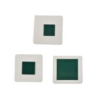 Magnetic Field Viewer Card for - 50x50mm / 25x25mm / 30x30mm Magnetic Field Detection Film for Visualizing Static Magnetic Patterns, Dark Green, 1 Piece(A)