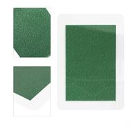 Magnetic Field Viewer Film, 50mm x 50mm, 25mm, 30mm, Yellow True Color, for Detecting Magnetic Fields, Science Education, Quality Control and Reverse Engineering(green 40x45mm)