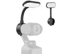 Magnetic Fill Light for DJI OSMO POCKET 4, Eye Protection Soft Light 3 Color Temperatures Brightness Adjustable Vlog Searchlight for Osmo Pocket 4
