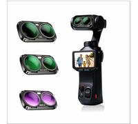 Magnetic Filter Kit Compatible with Insta360 Luna Ultra- VND1-5 / CPL/Black Mist 1/4 Filters Set, Quick Release Metal Frame for Cinematic Video, Vlogging & Travel Filming