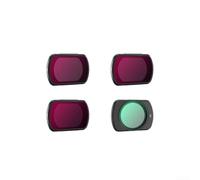 Magnetic Filter Kit for DJI for osmo Pocket 4 Polarising ND Reduction High AGC Glass Action Cam Add-ons Travel Vlog(4-piece set)