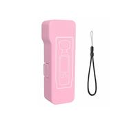 Magnetic Filter Storage Case for Osmo Pocket 4,Flip Open Protective Cover with Wrist Strap, Drop & Scratch Resistant Shell for Original Filters & Wide Angle Lens (short pink)