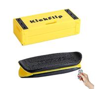 Magnetic Fingerboard, Magnetic Mini Fingerboard, Portable Tiny Skateboard Desk Toy For Tricks (Spin/Flip/Slide), Funny Stress-Relief Fidget for Family Friends (#B)