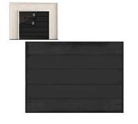 Magnetic Fireplace Cover,Fireplace Draft Stopper with Built-in 12 Strong Magnet | Stops Heat Loss Flame-Retardant Fire Place Accessories for House Apartment Indoor Home