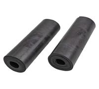 Magnetic Fireplace Draft Stopper for Chimney Insulation, Windproof Black Rubber Cover for Energy Saving, Fits Various Fireplace Sizes(91.44 * 15.24cm)