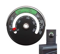 Magnetic Fireplace Thermometer - Pipe Meter for Wood/Pellet Stove, Fireplace Safety Thermometer, Prevent Your Stove from Overheating and Maintain Ideal Temperature