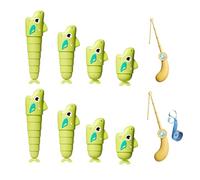 Magnetic Fishing Board, Family Interactive Table Game, Expandable Child Game with Catching Fish, Educational Toy for Hand Eye Coordination, Playset with Bright, Birthday Holiday Fun for Kindergarten