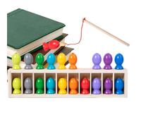 Magnetic Fishing Game, Colour Sorting Game, Pairing Activity for Toddlers and Girls in the Classroom, Children's Birthday, School and