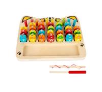 Magnetic Fishing Game Learning Activity Wooden Magnetic Cognitive Educational Toy for Nursery Girls Home School Classroom Jou