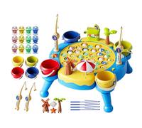 Magnetic Fishing Game | Magnetic Fishing Game for Kids,Play Board Electric for 3 Years + Boys Girls Christmas Party Birthday Toddler Activities