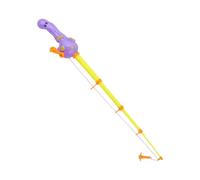 Magnetic Fishing Rod - Extendable Lever Hardware, Telescopic Retrieval Component, Animal Sculpture Grip Interaction, Resilient Polymer Material Layer | Catch Gear for Students & School Pupils