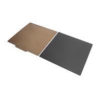 Magnetic Flexible Plate, Steel Construction Plate with Brushed Texture Spring 255 x 245 mm Double Sided Printing CR 6 SE