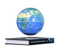 Magnetic Floating and Levitating Geography Globes 6"World with Led Lights for Kids Present,Cool Office Desk DéCor for Men Birthday