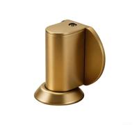 Magnetic Floor Door Stopper, Zinc Alloy Adjustable Design, Quiet Operation For Home Office Balcony(yellow bronze)