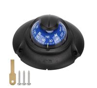 Magnetic Flush Mount, Multi - Function High Accuracy Marine Navigation, LED Light, Outdoor Hiking Use - Precise Reading, Durable ABS, Easy Installation for Boat