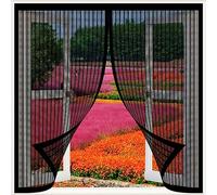 Magnetic Fly Door - No Drill Mosquito Mesh Panel for Easy Inllat - Pet-Friendly Size Keeps Bugs Out Door pes