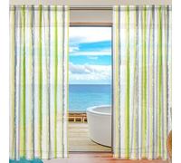 Magnetic Fly Screen 135 x 234 cm Hands Free Closing Flyscreen French Doors Keep Bugs Out Lets Fresh Air in for Home, Bedroom, Living Room, Kitchen, Patio, White