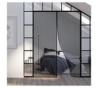 Magnetic Fly Screen Door,130x200cm Hand Free Screen Door,Keep Insects Out Mosquito Door Screen Easy to Install Without Drilling,for Sliding,French,Glass,Porch Door