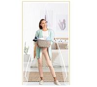 Magnetic Fly Screen Door, 145 x 200 cm Heavy Duty Bugs Door Screen, with Powerful Magnets Patio Insect Door Screen for All Doors, Bug-Free Net Flies/Mosquito, White