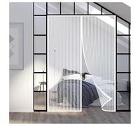 Magnetic Fly Screen Door,145x205cm Anti Mosquito Mesh Fly Curtain, Fly Screens for Doors,Magnetic Top-to-Bottom Seal Snaps Shuts Automatically,Keep Fresh Air in & Bugs Out
