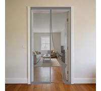 Magnetic Fly Screen Door 200 x 270 cm Keeps Bugs Out, Lets Fresh Air in, No Gap, Snap Shut Automatically, Hands Free Fly Screens Doors for Patio Doors Balcony Bedroom, Grey