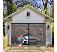 Magnetic Fly Screen Door 85 x 205 cm, Anti Mosquito Mesh Curtain with Powerful Magnets, Insect Protection Door for Anti Mosquito or Anti Pest Magnetic Soft Door Black