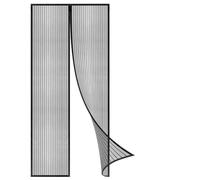 Magnetic Fly Screen Door 90x220 cm - Perfect for Balconies Patios & Cellars - Easy No-Drill Installation - Child-Safe & Breathable Mesh for Ultimate Protection