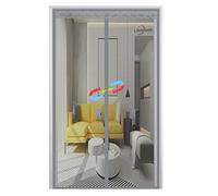Magnetic Fly Screen Door, Anti Mosquito Mesh Fly Curtain Magnetic Close Automatically, Hands Free Mesh Curtain for Balcony Living Room-Gray|| 90x230cm(35x90inch)