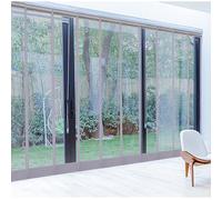 Magnetic Fly Screen Door Curtains, Door Screens for Keeping Out Flies, Commercial Mosquito Doors Net, Automatic Closure, Heavy Duty Divider Curtains(W 45 x H 190 CM)