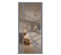 Magnetic Fly Screen Door - Double-Sided Self-Sealing Invisible Curtain for Sliding & Patio Doors No Drilling 1.2x2.4m - Durable Easy Installation Keeps Bugs Out