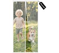 Magnetic Fly Screen Door Heavy Duty 90x210cm Self-Sealing Mesh