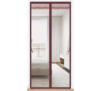 Magnetic Fly Screen Door, Heavy Duty Bug Mesh Curtain with Powerful Magnets,Keep Bugs Out Lets Fresh Air in