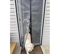 Magnetic Fly Screen Door Pet & Kid Friendly Fly Screen Door Magnetic, Heavy Duty & Hands Free Sturdy Net Partition Doors With Magnet, Self Sealing For Bedroom Kitchen Children's Room(63x83in/160x210cm