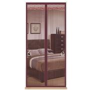 Magnetic Fly Screen Door with Auto Lock 130x220cm High-Performance Polyester Mesh Ideal for Balcony and Patio Hands-Free Access ct Protection Curtain