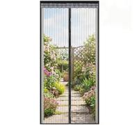 Magnetic Fly Screen Doors, Heavy Duty Mesh Bug Curtain Powerful Magnets | Full Frame Magic Tape No Gap Self-Sealing Fly Mesh Mosquito Screen Door Balcony Bedroom