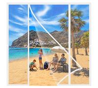 Magnetic Fly Screen for Patio Doors 190x235cm Design for Maximum Protection and Ventilation Summer Essential Every Home White