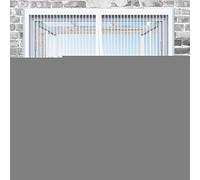 Magnetic Fly Screen for Windows 90 x 110 cm Mosquito Net Insect Mesh Prevents Insects No Drilling Or Screwing Easy Installation Insect Screen Window for Various Windows, White