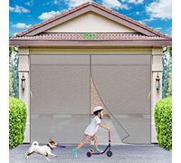 Magnetic Fly Screens for Doors & 235x265cm ct Mesh Curtains Fly Catcher Gray Door Screens for Home & Outdoor Bug Protection