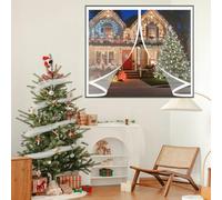 Magnetic Fly Screens for Doors 70 x 126 cm Cold and Noise Proof, Self-Sealing PVC Weatherproof Winter Warm Clear Magnetic Curtain, Screen Curtains for Kitchen Bedroom, A