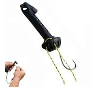 Magnetic Fly Threader, Fly Roost 2.0 Magnetic Rigging Tool and Holder Knot Assist for Threading Hooks Fishing Accessory to Easily Rig Small Flies & Tippet on Water (1pc)