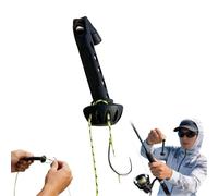 Magnetic Fly Threader,Fly Roost Magnetic Fl-Y Threader,Hook Tying Tool,Easily Rig Small Flies & Fl-Y Fishing Tippet On Water,Fishing Anglers Tippet Threader,Universal Knot Helper,Compact Knot Assist