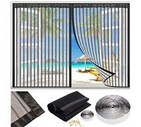Magnetic Flying Insect Screen Door Magnetic Fly net Door is Automatically Sealed up and Down, no Drilling is Needed, Easy to Assemble, Customize Any Size Suitable for All Doors and Windows