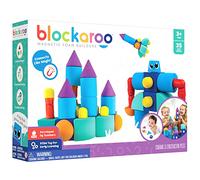 Magnetic Foam Blocks - STEM Preschool Toys for Children, Toddlers, Boys and Girls, The Ultimate Bath Toy - Castle Set, Bath Building Blocks, Engineering Toys for Kids 3-6